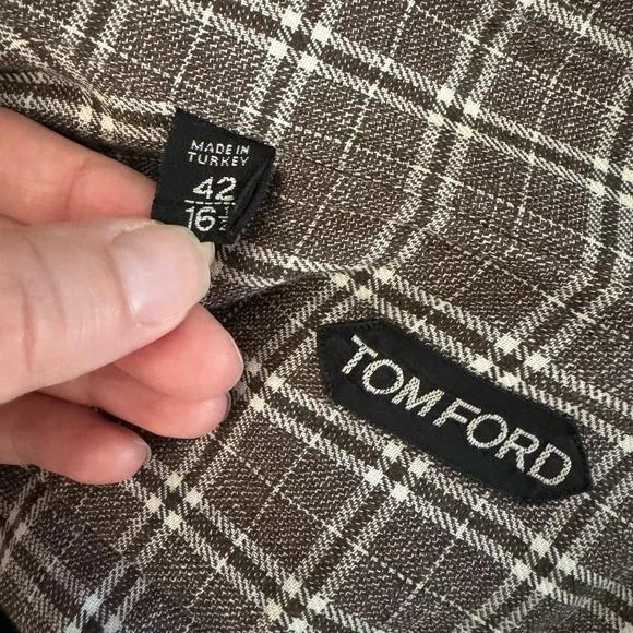 Tom Ford Mens Cotton Shirt - Picture 5 of 8